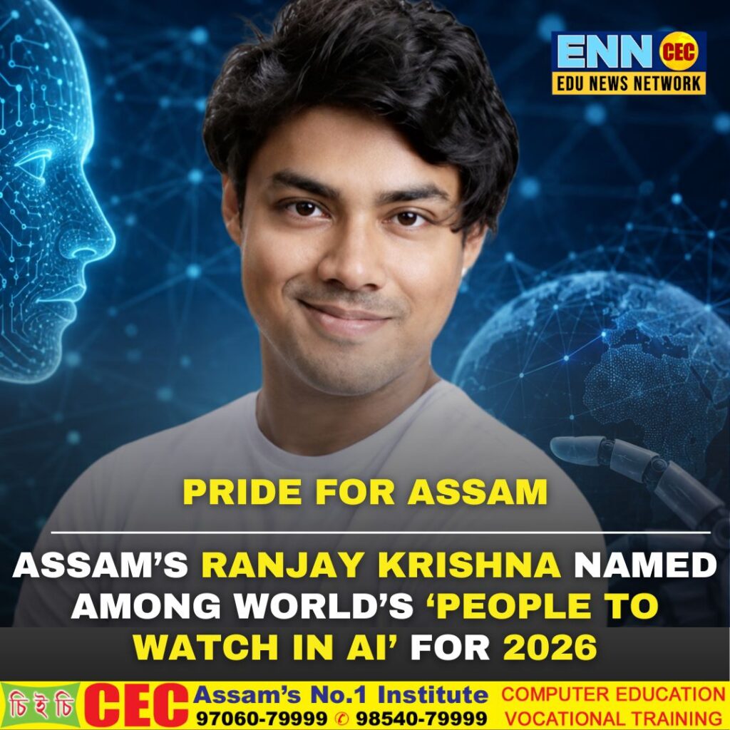 Assam’s Ranjay Krishna Gets Global AI Honour