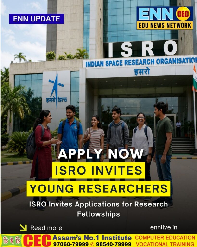 ISRO Invites Applications for Research Fellowships