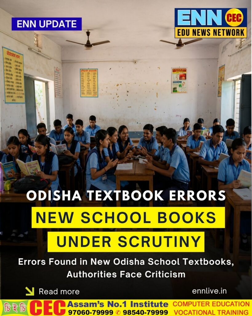 Odisha Faces Textbook Error Row
