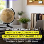 NCST Invites Applications for Internship Programme 2026