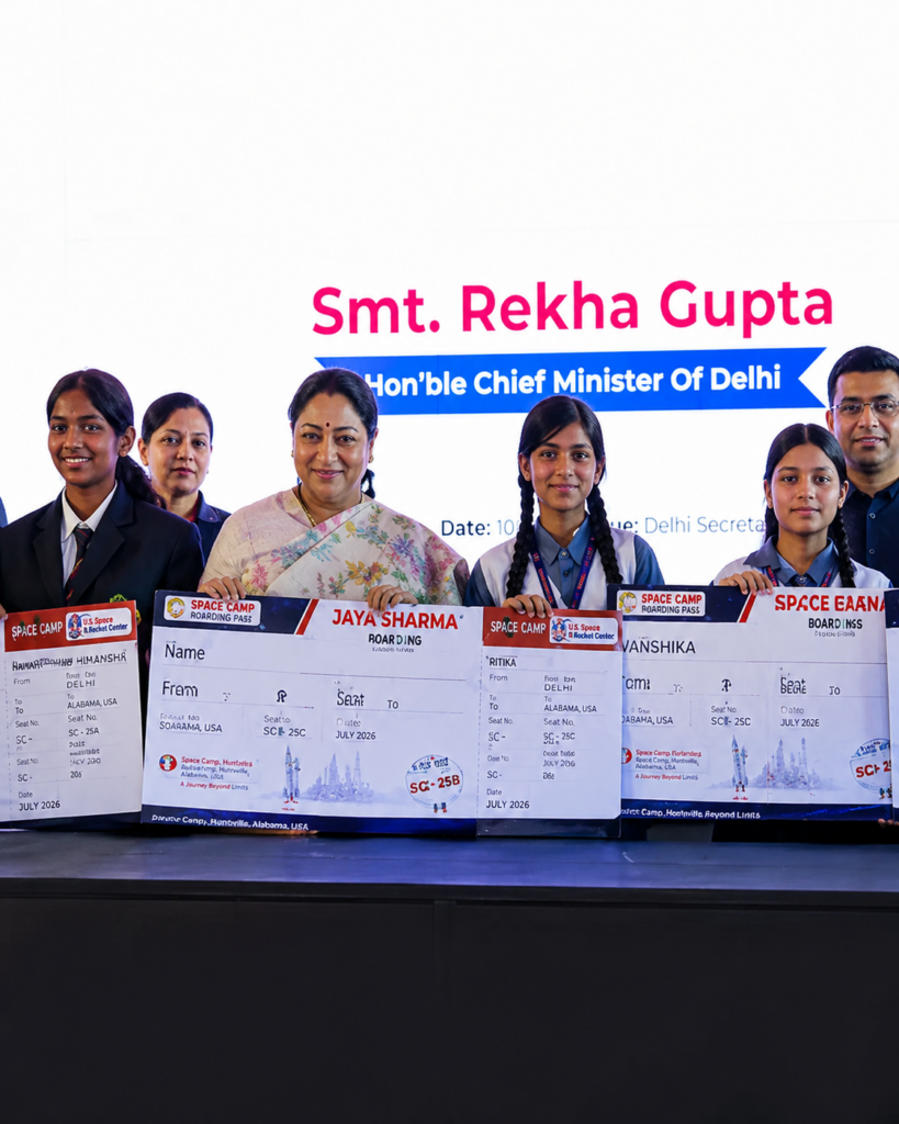 5 Delhi Girls Head to US Space Camp