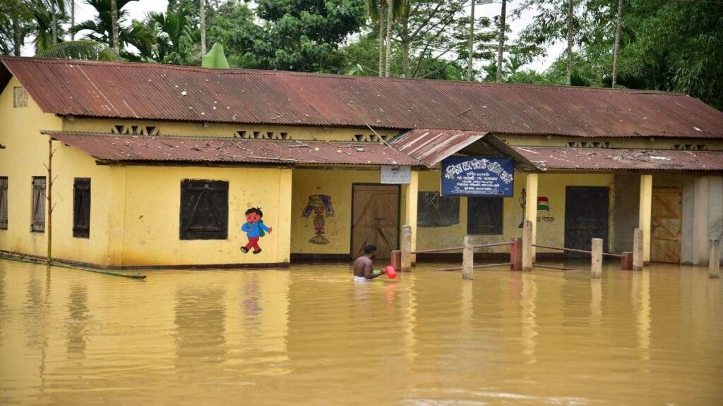545 Sivasagar Schools Hit by Floods