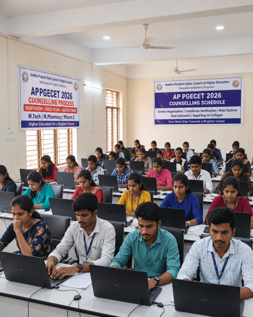 APSCHE Announces AP PGECET 2026 Counselling Dates