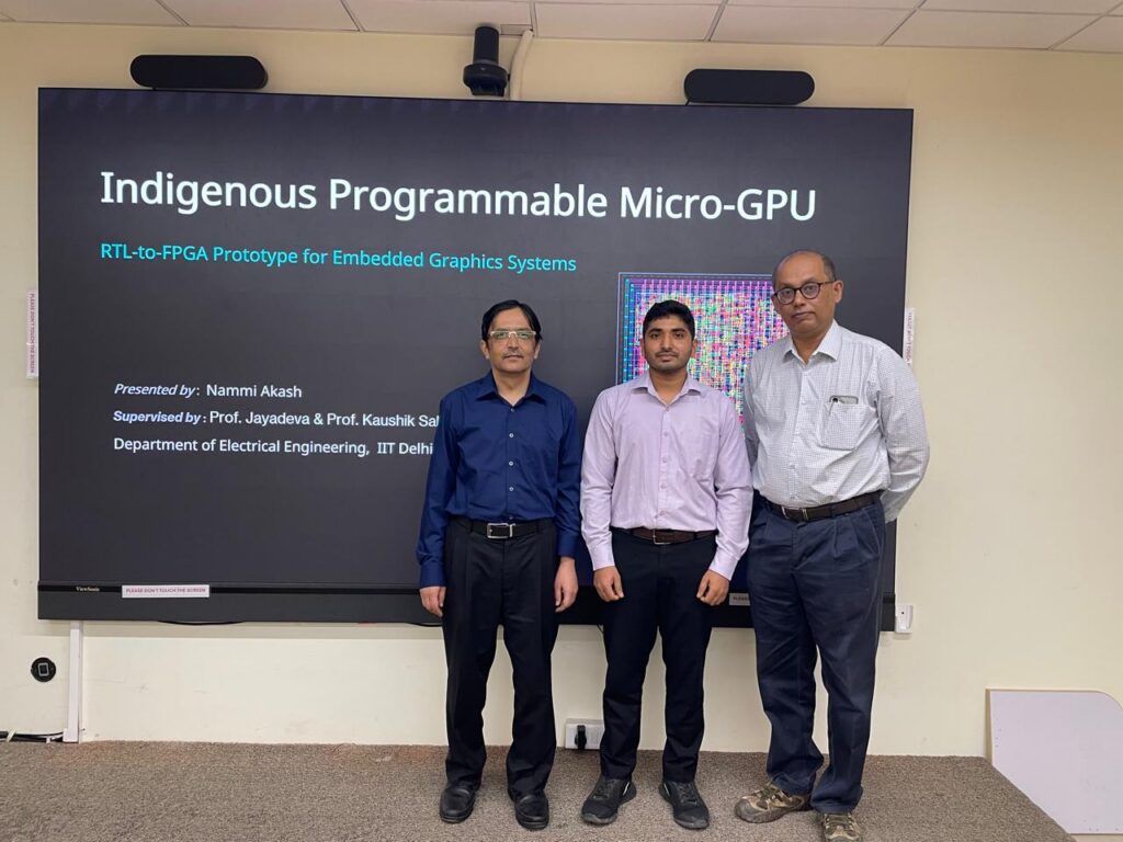 IIT Delhi Researchers Develop India’s First Indigenous Micro-GPU